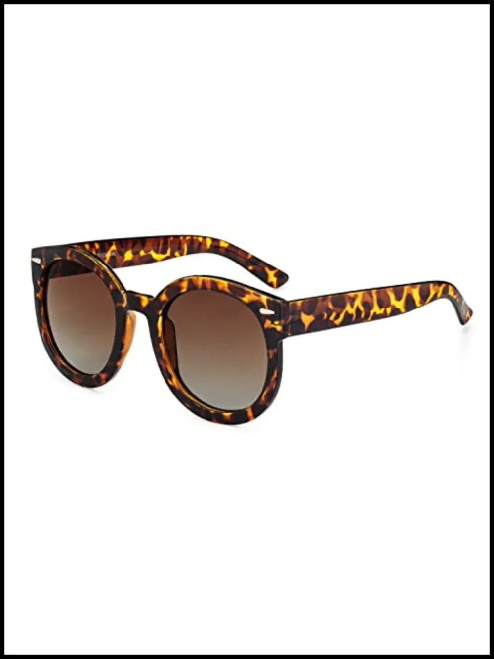 Oversized UV400 Polarized Shield Sunglasses Flat Top Square Lens